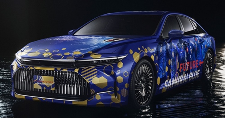 與車企聯(lián)動，日本足協(xié)與豐田汽車共同打造日本國家隊特別車型